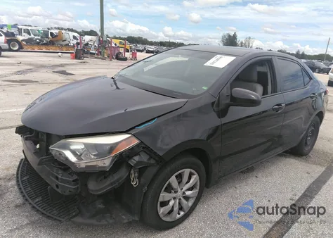 2016 Toyota Corolla Le from USA, damaged, VIN 2T1BURHE2GC699570